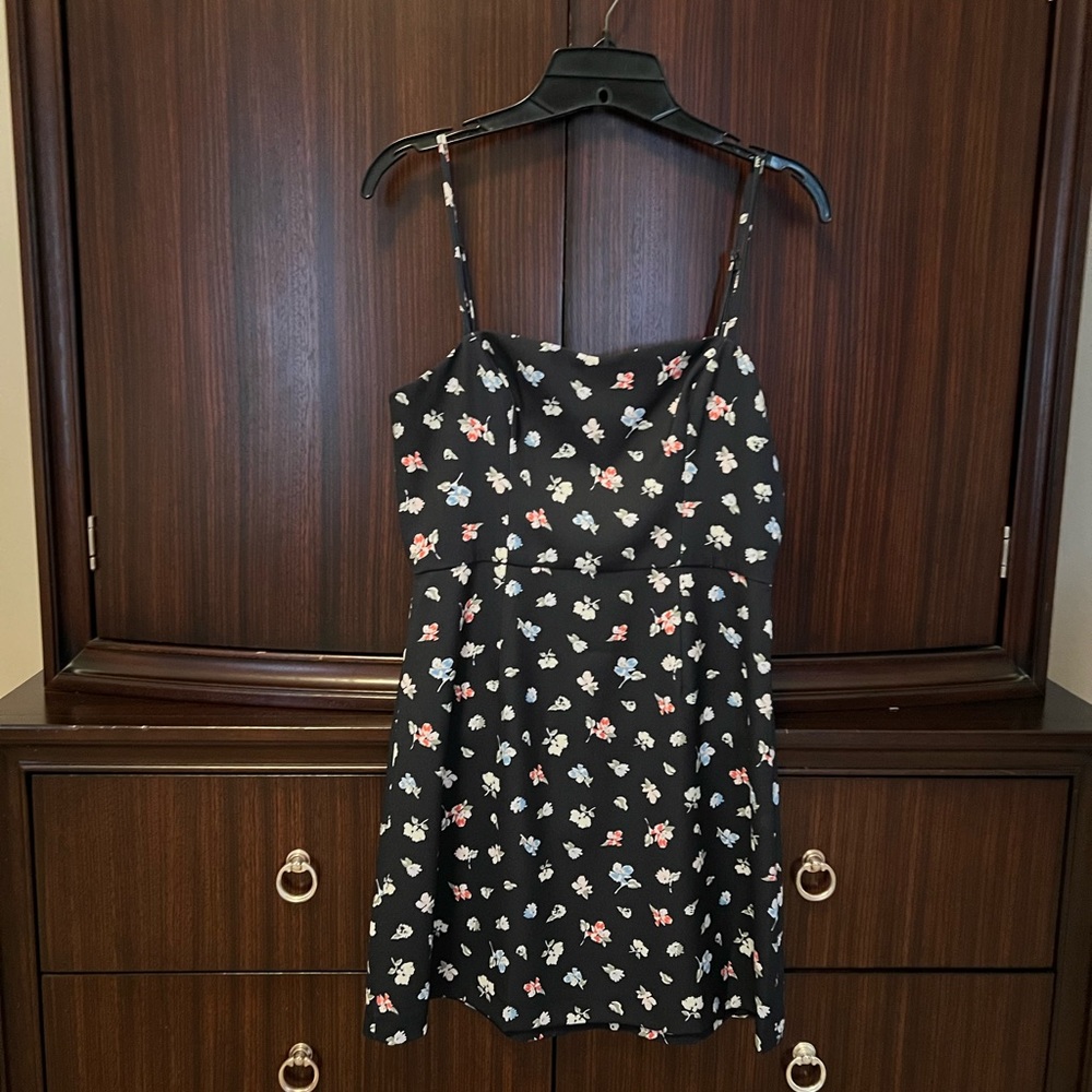 French Connection Utility Blue Dress. Size 4.
